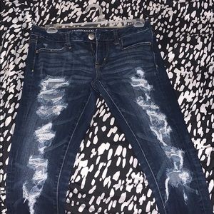 American Eagle dark wash jeans